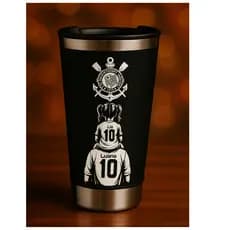 Copo Térmico Cerveja Personalizado Pai e Filho Torcedores Times 473ML Tampa e Abridor Personalizado