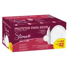 KIT 32 UNIDADES DE PROTETOR ABSORVENTE PARA SEIOS STIMA +