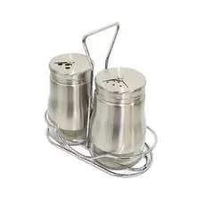 Porta tempero 2 peças aço inox - Dolce Home