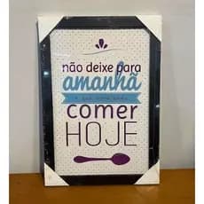 Quadro de Parede Decorativo em MDF - 20x30cm
