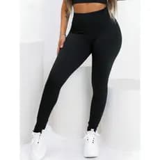 Calça Legging Feminina Cintura Alta Suplex Básica
