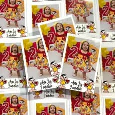 50 Lembrancinhas foto com ímã PADRÃO retro - fotos de lembrancinha - foto retro com imã