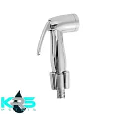 Gatilho Cromado Em Abs Para Ducha Higiênica E Ou Salao De Cabeleireiros Com Suporte