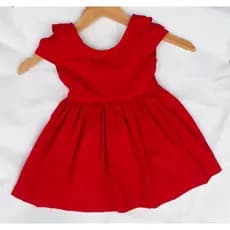 Vestido infantil vermelho 2 ano.