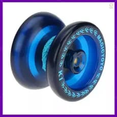 Yoyo Mágico Profissional QUP K1, Yoyo ABS Giratório com 8 Bolas, Rolamento KK e Corda para Crianças VVKH