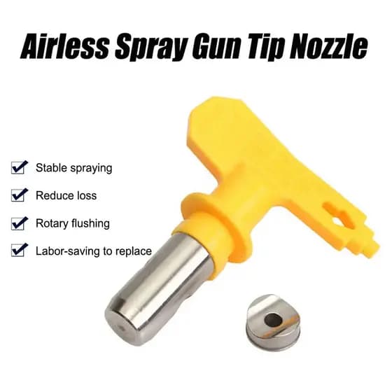 Bico de Pulverização Airless Modelo 315/517/519/625 Adequado para Pulverizadores de Tinta Airless Titan/Wagner