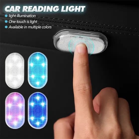 1Pcs Luz De Teto Para Leitura De Carros Sem Iluminação Noturna Carregamento De LED USB 5V