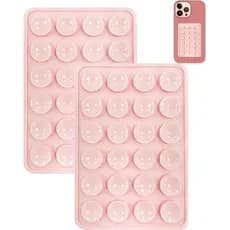 2PCS Suporte Da Caixa Do Telefone De Sucção De Silicone , Sem Escorregamento De Acessórios Para Selfies E Vídeos Com Ade