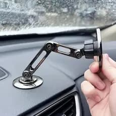 1pc Suporte Universal Do Telefone Carro , Montagem Na Parede Magnética Com Design Rotativo Material Impermeável PC Compa