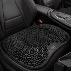 Almofada De Assento De Carro Verão Apoio Lombar Favo De Mel Gel Fio Gelo Encosto Ventilação Respirável Acessórios Do