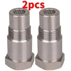 Adaptador De Sensor De Oxigênio De Desempenho Off-Road , 2 Peças M18X1.5 CEL Fix O2 Para Catalisador CSV Automotivas Ace