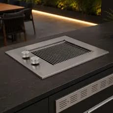 Churrasqueira Grill de Embutir a Gás Diamond Premium Titan