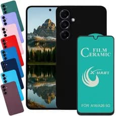 Kit Capinha + Película Galaxy A16 Capa Anti Impacto Samsung Proteção Premium