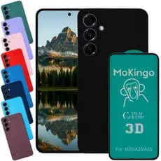 Kit Capinha + Película Galaxy A55 Samsung Capa aveludada Anti Impacto  Proteção Premium