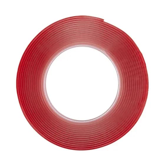 Kit 5 Fita Dupla Face Extra Forte Adesiva Transparente 3mm X 10M