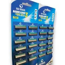 Aparelho De Barba 24 Unidades Lamina Dupla ou Lamina Tripla