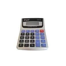 Calculadora De Mesa Escola Colégio Escritório Comercial Solar Botão Prática Digital
