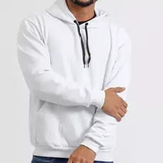 blusa de frio Branca moleton canguru masculina feminina moletom unissex black friday 2023