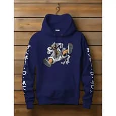 Moletom Canguru One Piece Monkey D Luffy Nika blusa unissex