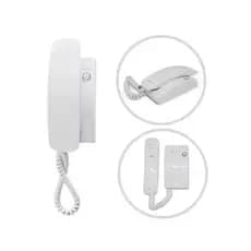 Fone Monofone Universal Interfone Líder LR2015 Branco