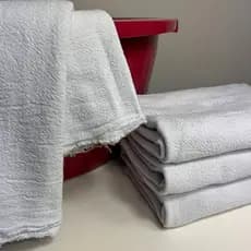 Pano de Chão Branco 60x60cm – Kit 20 Unidades – Alta Absorção e Resistência