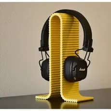 Suporte Minimalista para Fones de Ouvido – Design Onda Moderno para Headphones