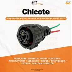 Chicote Volkswagen Volvo – Scania & Mercedes-Benz & Ford Iveco