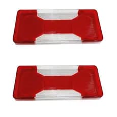 Par Lente Acrílica Lanterna Traseira Bicolor Para Iveco Daily 2008 à 2017 42555131
