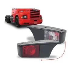 Par de Lanterna Delimitadora Externa Teto Cabine Chifrinho Scania 112 113 142 143 H HS HW - 301843
