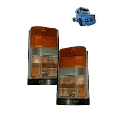 Par Lanterna Pisca Seta Mercedes Benz Cara Preta 1113 1313 1513 1519 2013 2219 2213 1519 1924 1934 1933 1518