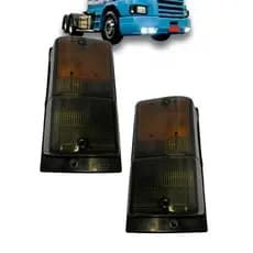 Par Lanterna Pisca Seta Mbb Cara Preta Scania 112 113 142 143 Bicudo Frontal R113 T112 T113 Fume Fm Fumê - 526618 526617