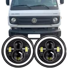 Par Farois Led Angel Eyes Adaptação Volkswagen Delivery 8150 9150 10160
