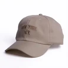 Boné Ny New York Retro Basebol Aba Curva Masculino Feminino Regulagem Fitão Ajustavel