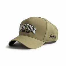 Boné New York Ny Snapback Bordado Visual Moderno e Autêntico Aba Curva