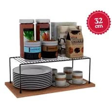 Organizador Prateleira Médio 32cm 1 Unidade 100% Aço