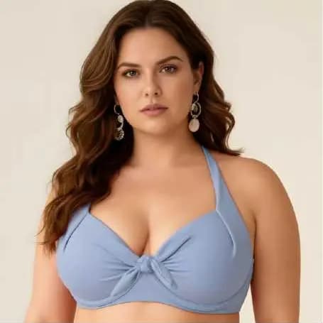 Biquíni Sustentação Com Bojo Meia Taça Sutiã Com Com Aro Reforçado A Moda Praia Verão Envio Imediato