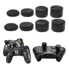 Protetor de Analógico - Grip Preto: Conforto e Proteção para Controles