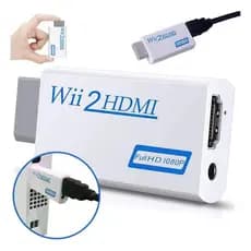 Adaptador Conversor Nintendo Wii Para Hdmi 1080p Wii2hdmi