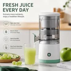 Espremedor Elétrico Laranja Limão Frutas Fazer Sucos Recarregável usb