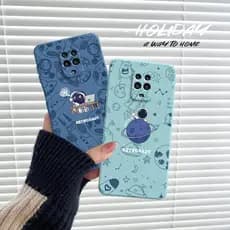 Capinha Redmi Note 9S/9 Pro Caixa Protetora De silicone Para Telefone SSGS Nasa