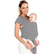 BABY SLING WRAP SLING MAMÃE CANGURU SEGURA BEBÊ, CARREGADOR DE BEBÊ, MALHA GEL