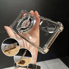 Capinha Poco X7 Pro 5G Estilo Suporte airbag anti Queda De Telefone Transparente CDSJ