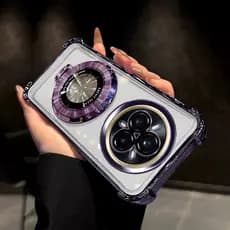 Capa Realme 14 Pro +/13Pro +/13 C75/C63/C61/C55/C53/C51/C35/C33/C30/C30S/Note 50 Estilo Suporte airbag anti-Queda De Tel
