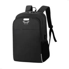 Mochila Executiva Notebook Multifuncional Unissex  para Viagem com Cadeado com Senha Entradas USB P2