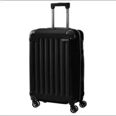 Mala de Viagem Média 23KG 65x46x27 cm Kit para Casal em ABS resistente com 4 Rodinhas 360 Cadeado