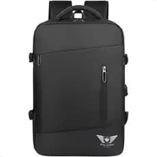 Bolsa de Ombro Mochila Executiva Expansível Masculina Feminina Resistente a Água