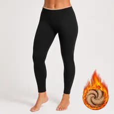 Calça Térmica Segunda Pele Feminina Legging Frio Intenso Respirável Antiodor Proteção UV50