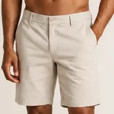 Bermuda Resort Masculina Sarja Com Elastano Alfaiataria Premium