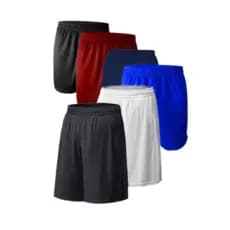 KIT 5 BERMUDAS Calção Para Academia Futebol Caminhada E Ginastica Casual.