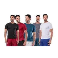 KIT 4- Camisa Dry masculinaTreino Bike Academia Corrida Masculina -Promoção